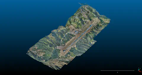 3D Reconstruction of Chengde Airport, China