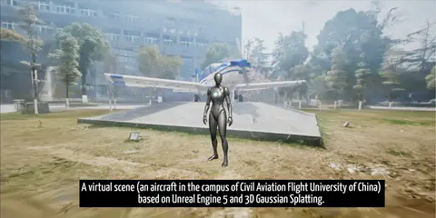 3D Reconstruction of TB-20 aircraft using 3D Gaussian Splitting and Unreal Engine 5