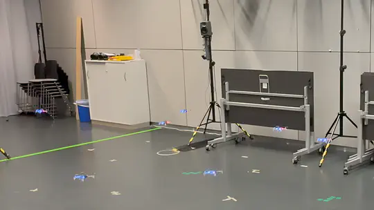 Crazyflie UAV Swarm Digital Twin